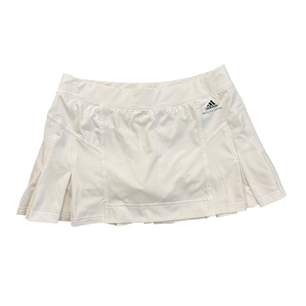 Adidas x Stella McCartney | Barricade Tennis Skort in White, Size IT 40/US 8 (M) - Picture 4 of 12